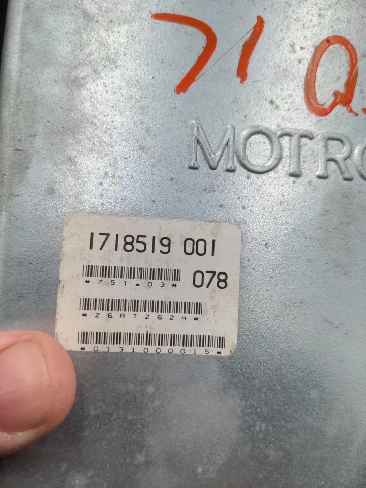 Unidad de control del motor E32 BMW 750i 750il 850CSI DME ECU Brain 0261200156 OEM Bosch Foto 3 de 4