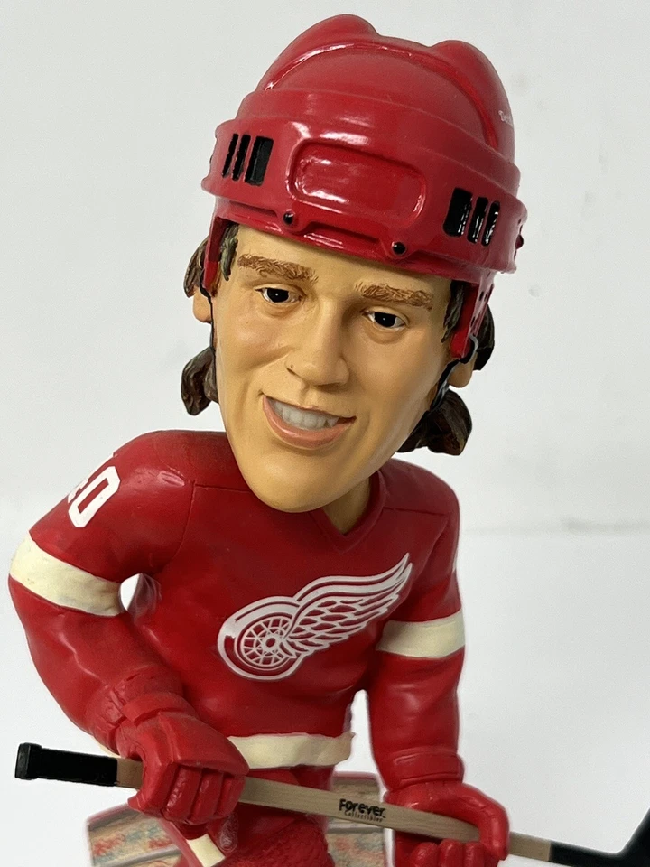Detroit Red Wing Henrik Zetterberg Bobblehead Forever Men Of The Ice con caja Foto 2 de 4