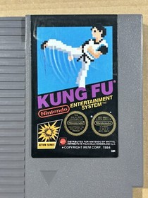 KUNG FU  Pal A GBR MATTEL Nes 5 Viti Originale Nintendo 8Bit ITA + Cover