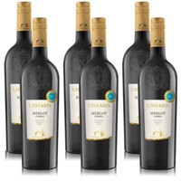 Leonardi Merlot Igt, Trocken, Sortenreines Weinpaket (6X0,75L)