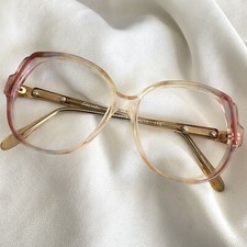 Original FABERGE Eyeglasses vintage retro 70's brown fade 54-16 135