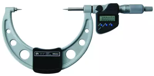 342-364-30 Mitutoyo 30° Point Micrometer 3-4"