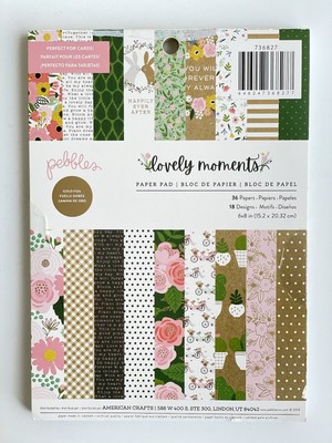 36 Sheets NEW Pebbles Jen Hadfield 6x6 Paper Pad 36 Sheets NEW Pebbles Jen Hadfield 6x6 Paper Pad