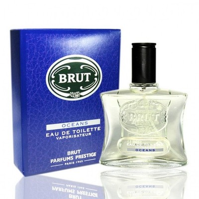 FABERGE BRUT EAU DE TOILETTE OCEANS (RARE)  EDT Men's -100ML/3.4 oz NEW WITH BOX