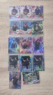 WWE Topps The Undertaker  LOT Of 14 Topps Cards
