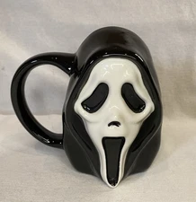 Ghost Face - Scream Sculpted 16 oz. Ceramic Mug Halloween Fun World Bio World