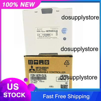 New In Box MITSUBISHI FX2N-16EYR-ES/UL FX2N16EYRESUL Extension Module