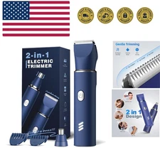 Electric Razor for Men: Manscape Body Trimmer for Mens Gifts, Electric shaver...