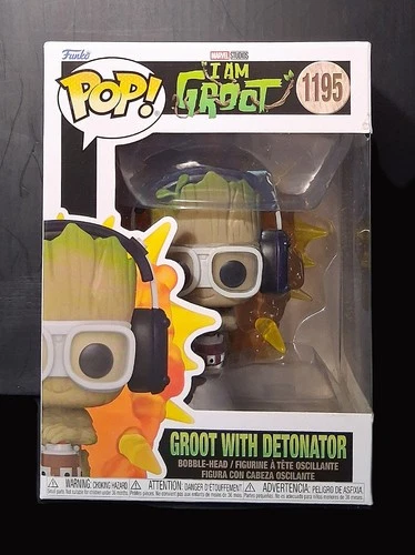 Groot with Detonator #1195 Funko Pop Marvel I Am Groot