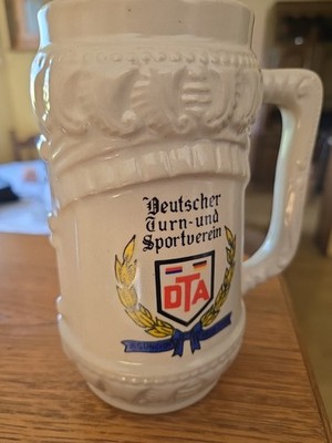 Bierkrug DTA Club Deportivo Aleman Paraguay Asunsion Oktoberfest 1989