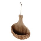  Flower Wall Baskets Plant Storage Mounted Decoration Woven Hanging