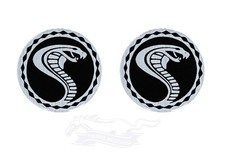 1969 1970 Shelby Mustang Gt350 Gt500 Seat Belt Button Cobra Deal Pair - Df306