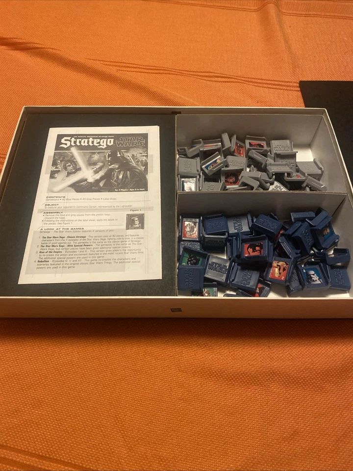 Stratego Star Wars Board Game 2002 Milton Bradley Complete - Image 2 of 4