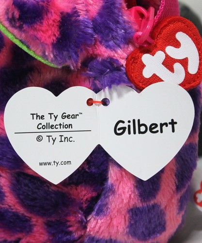 Ty Gear- Gilbert the Giraffe, Glitter Eyes, Purse, MWMT - Picture 4 of 5