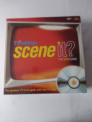 BRAND NEW Scene It TV edition DVD game. Screen Life Family trivia game. Sealed.