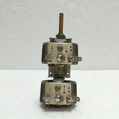 Vishay 4.7 Ohm Dual Gang Wirewound Rheostat Potentiometer 10% Variable Resistor