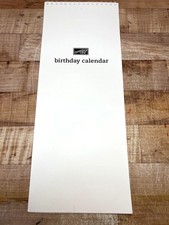 Stampin Up Birthday Calendar Perpetual Planner Spiral Bound 101398