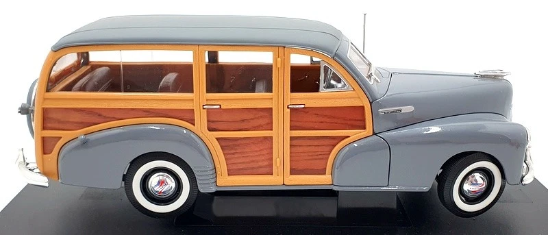 Welly 1/18 Scale Diecast 9848W - 1948 Chevrolet Fleetmaster - Grey - Image 4 of 4