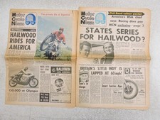 January 20,  27 1971 Motor Cycle News Hailwood BSA Rocket 3 Road Race L10637
