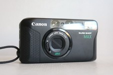 Canon Sure Shot Max 35mm Film Camera - Tested - Broken Battery Door