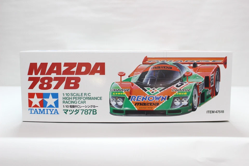 Tamiya Mazda 787B 1991 Le Mans Winner 1/10 RC Car Assembly Kit 47518 NEW - Image 4 of 4