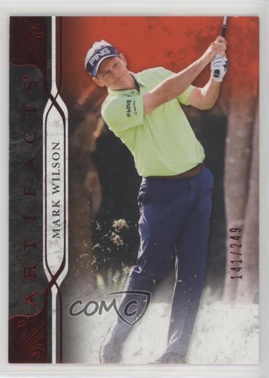 2021 Upper Deck Artifacts Red 141/249 Mark Wilson #28 Rookie RC 5h0