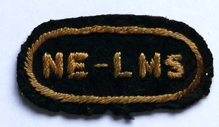 LNER & LMS Joint Station staff uniform cloth badge