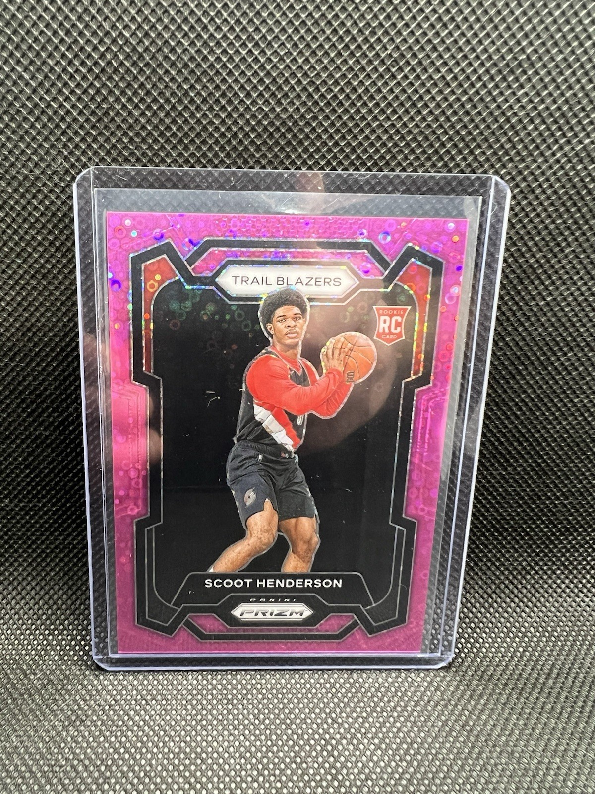 2023-24 Panini Prizm - Scoot Henderson #141 Pink Fast Break Prizm /50 (RC)