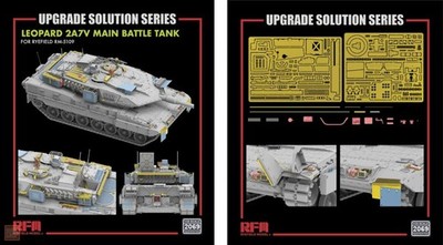 Ryefield Model RM-2069 - 1:35 Upgrade set for 5109 Leopard 2A7V - Neu