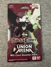 Union Arena - Black Clover - 12 card booster pack - English-New Factory Sealed