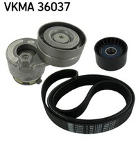 SKF Keilrippenriemensatz VKMA 36037 für LAGUNA RENAULT NISSAN PRIMERA WP12 2 KG0