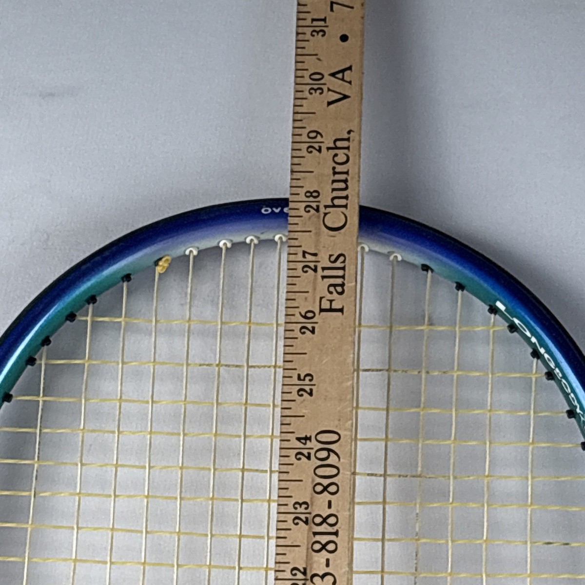 Prince Michael Chang Titanium Longbody Tennis Racket - 4 3/8 In