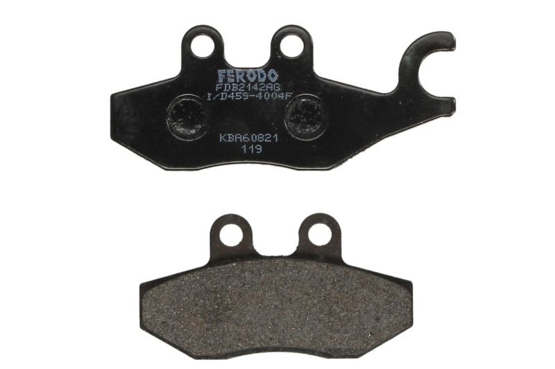 Fits FERODO FDB2142AG Brake pads FDB2142AG  argento, intended use road-small mo