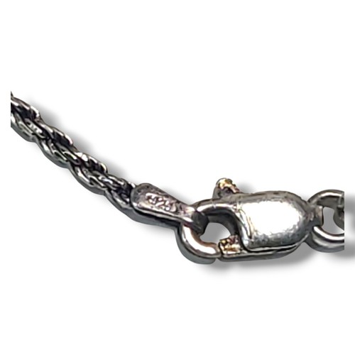 Vintage Sterling Silver 925 Italy Dainty Rope Chain Bracelet 7.5" 2.46g - Picture 5 of 9
