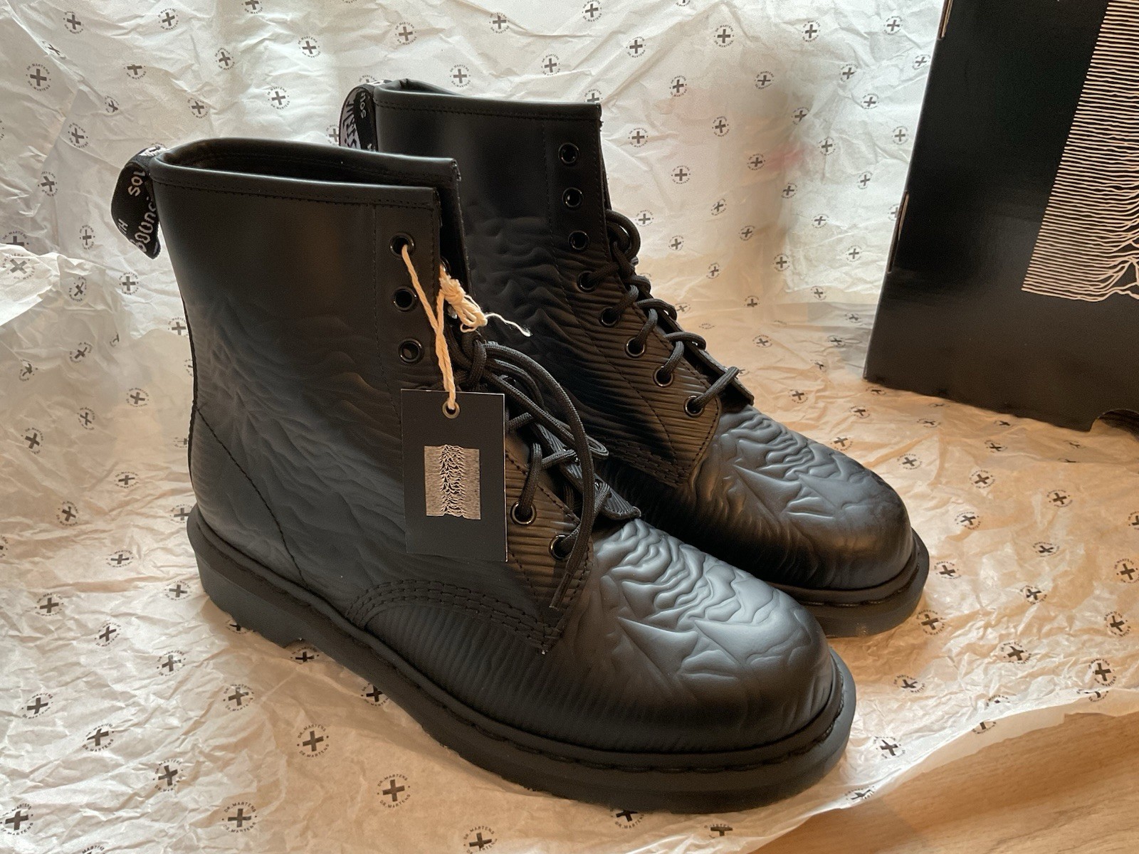 Joy Division Doc Marten Ltd Edition Boots Size 9.5