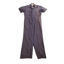 Walls Coveralls Mens 40 Regular Blue Mechanic Workwear Cotton Master Made USA
