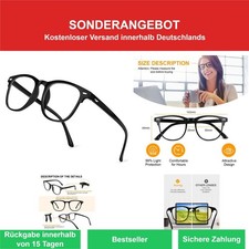 Aomig Blaulichtfilter Brille Set f&uuml;r PC Gaming Anti Erm&uuml;dung