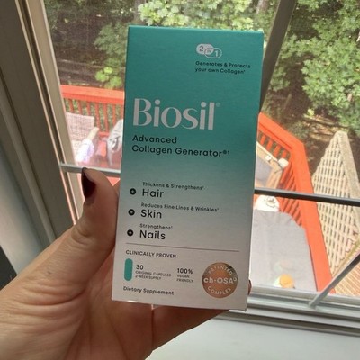 Biosil Advanced Collagen Generator Hair Skin Nails Dietary Supplement