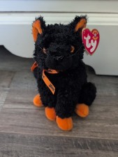 TY Beanie Baby Retired Fraidy The Cat 2000 With Tags