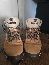 Timberland Backroads Hiker  Leather Jungle Trail Hiking Boots Boys 2.5