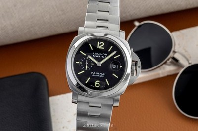 Panerai Luminor Marina Stahl Automatik Ref. PAM00299 Box & Papiere 2012