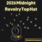 Roblox:  2026 Midnight Revelry Top Hat ✨  Exclusive Accessory