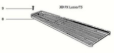 Vespa PX 125 - 200 EFL Disc LML Stainless Steel Centre Floor Mat Screws Set
