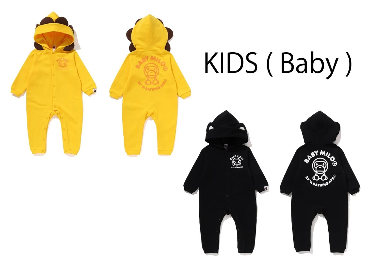 A BATHNIG APE BAPEKIDS BABY MILO FRIENDS COVERALL 2L80563001 | eBay
