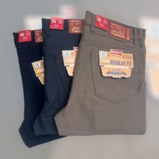 PANTALONE Uomo 5 TASCHE IN FUSTAGNO MOD. 700 REGOLARE Caldo , Morbido e Conforte