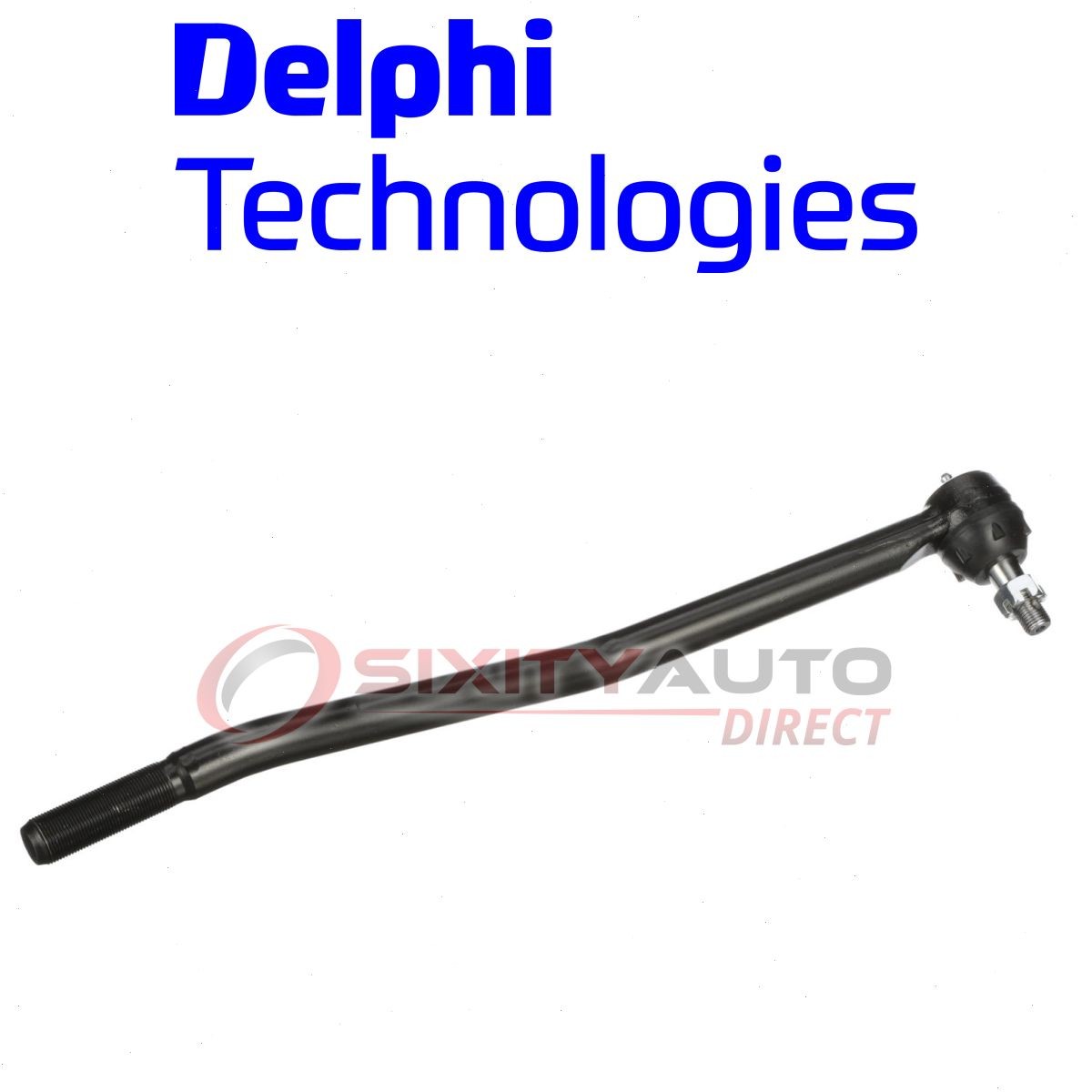Delphi Left Inner Steering Tie Rod End for 1975-1991 Ford E-150 Econoline tg