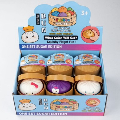 1x Packung Hello Kitty & Friends Slow Rebound Knödel Bao Brötchen Neu im Karton