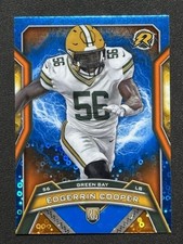 2024 Topps Resurgence#133-Edgerrin Cooper (RC) Blue & Orange Spark Refractor