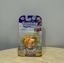 Squirkies Fidget Pets Clickety Cat Yellow/White Toy Little Live Pets NEW