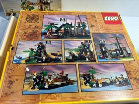 LEGO Pirates I:  Forbidden Island 6270 (1989) Box, Instructions